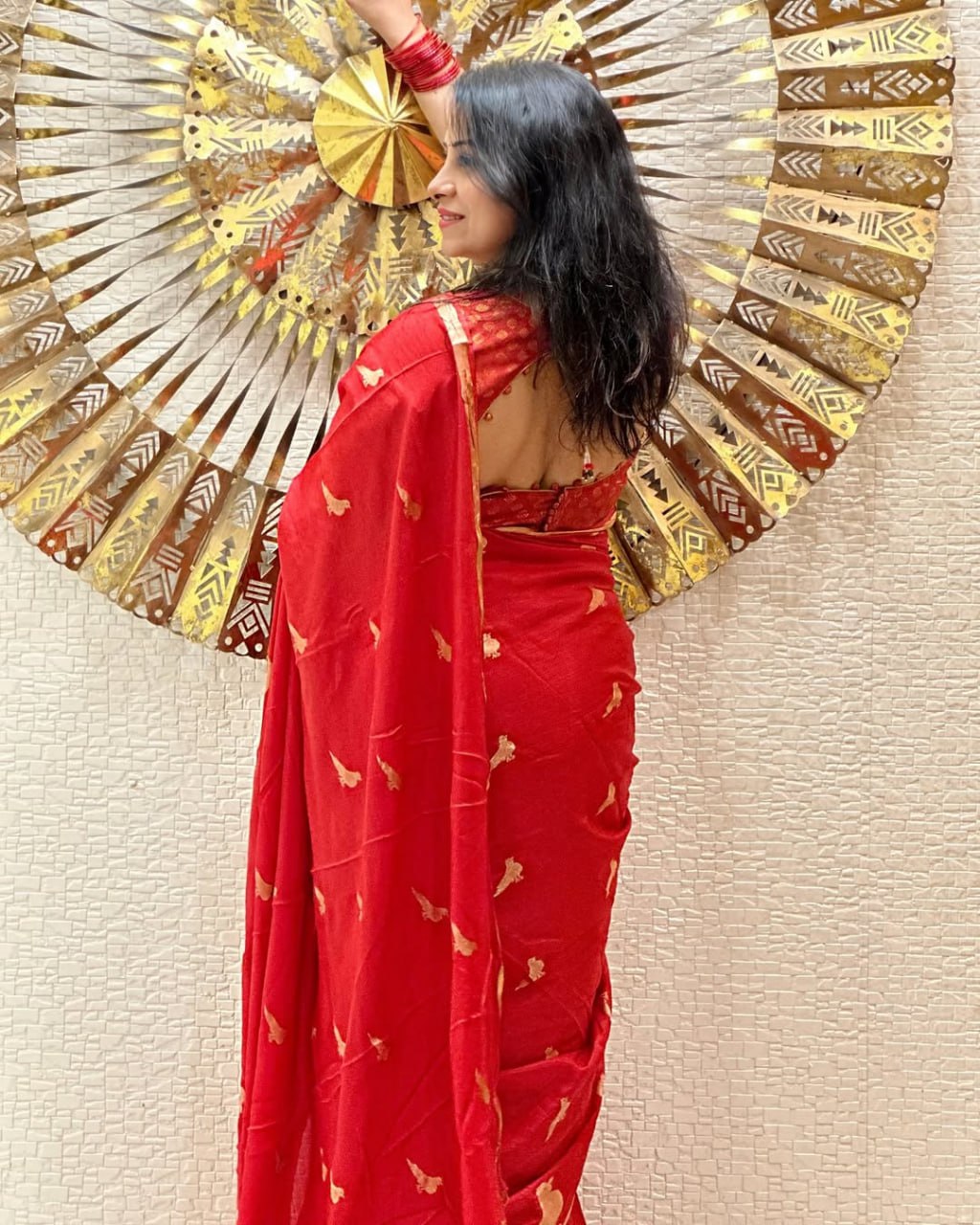 STUNNING BANARASI SOFT SILK DESIGNER SAREE