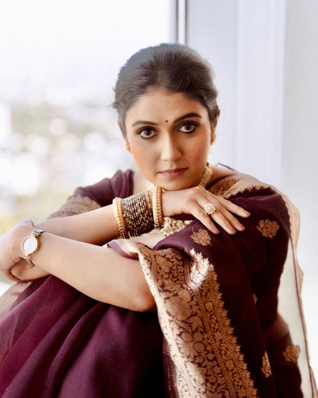 STYLISH BANARASI SOFT SILK DESIGNER SAREE