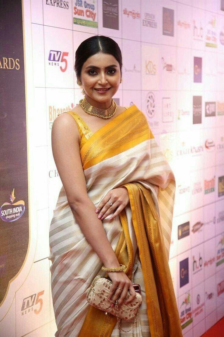 YELLOW AND GOLDEN SOFT SILK DESIGNER SAREE