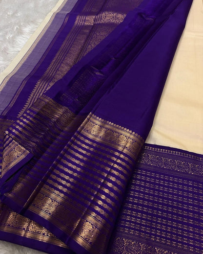 STUNNING BLUE SOFT SILK  DESIGNER SAREE