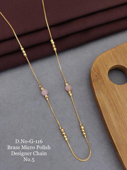 NEW MICRO POLISH DESIGNER CHAIN