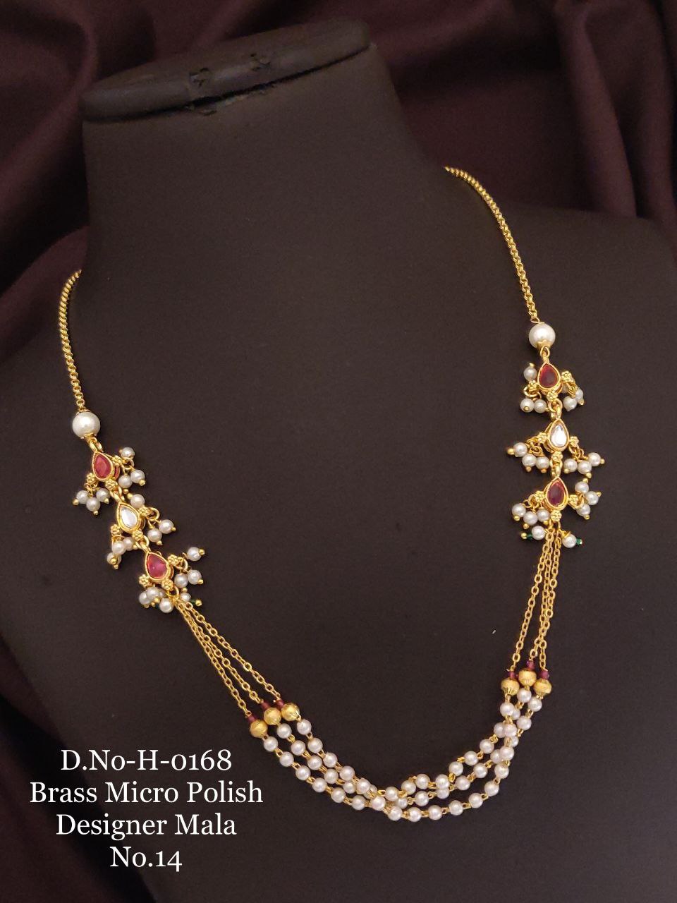 BEAUTIFUL BRASS MICRO POLISH MALA