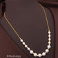 WHITE PEARLS FANCY MALA