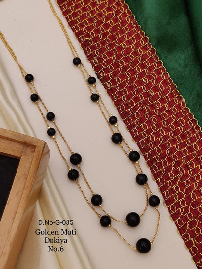 BLACK  PEARLS  NECKLACE