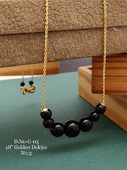 Copy of TRI-PEARL THE CHARM - BLACK PEARLS DOKIYA