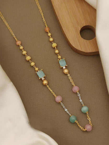 SIMPLY BEAUTIFUL  MULTI COLOR PEARL MALA