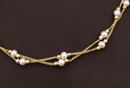 Women's Golden Fancy Moti Mala