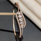 UNIQUE A.D. ROSE GOLD FANCY KADA BRACELET