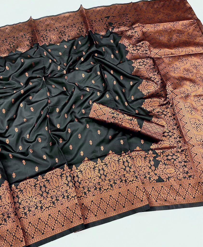 ADMIRE BANARASI SOFT SILK DESIGNER SAREE