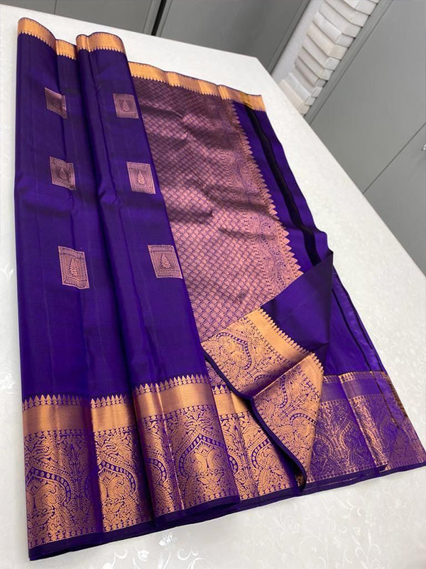 Unique Soft Silk Saree With Gossamer Blouse Piece