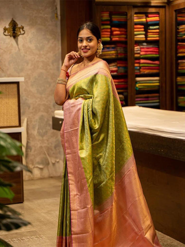 The Silken Symphony: Unravelling the Elegance of Soft Silk Sarees –  Singhania's